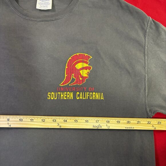 USC Trojans T Shirt Lot 2 Men's XL Gray Red University of Southern California - Picture 7 of 9